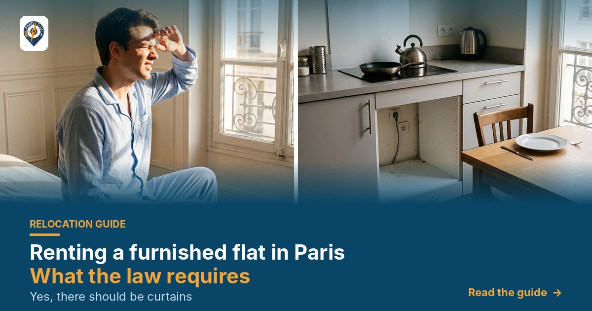 Renting a furnished flat in Paris: what the law requires